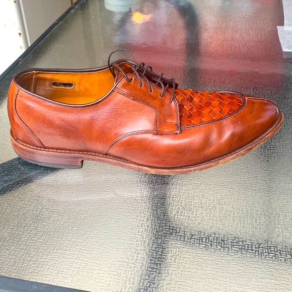 Allen Edmonds Hersey style- Chili/Weave Edition mens upscale shoes. - Picture 5 of 14